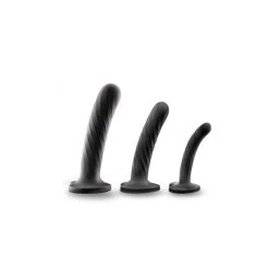 Blush Novelties Blush Temptasia Twist Set Of Three Silicone Dildos