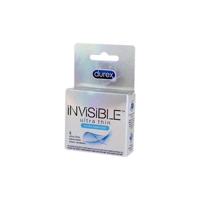 Durex Invisible Ultra Thin Latex Condoms