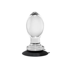 Evolved Novelties Gender X Crystal Ball Suction Cup Extra Large Anal Plug