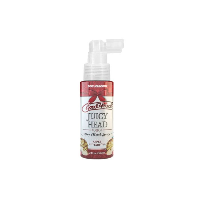 Doc Johnson GoodHead Juicy Head Dry Mouth Spray Apple Tart Flavor Mouthwatering Spray