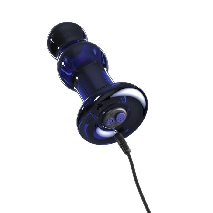 Pipedream Icicles No.83 Remote Control Rechargeable Glass Beads - Image 3