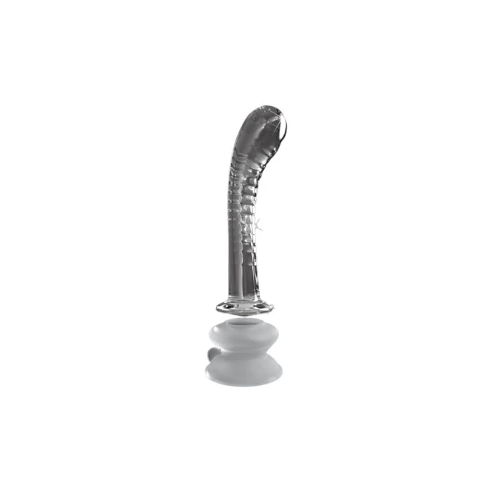 Pipedream Icicles No. 88 Glass Suction Cup G Spot Wand - Image 2