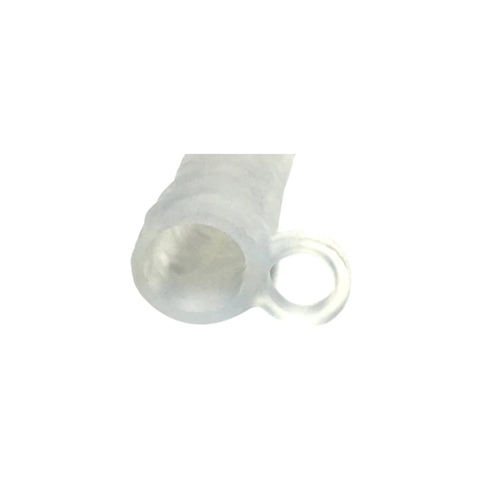 Boneyard Rascal Meaty Clear Stretchy Silicone Cock Extender With Ball Strap - Image 4
